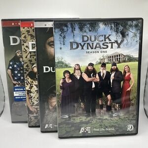 Duck Dynasty DVD Lot Seasons 1-4 Reality TV Show 4 Sealed